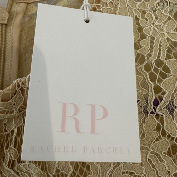 Metallic Lace Mini Dress NWT - Picture 6 of 9